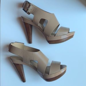 Michael Kors shoes platform heel